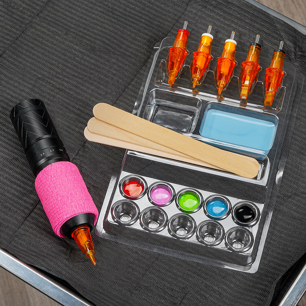 Saferly Disposable Tattoo Workstation Trays — Bag of 25 - Ultimate Tattoo Supply