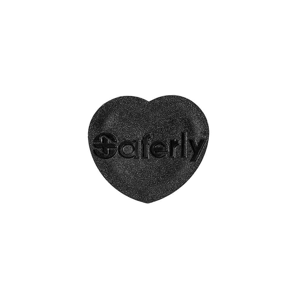 Saferly Heart Ink Caps — Bag of 500 — Pick Color and Size - Ultimate Tattoo Supply