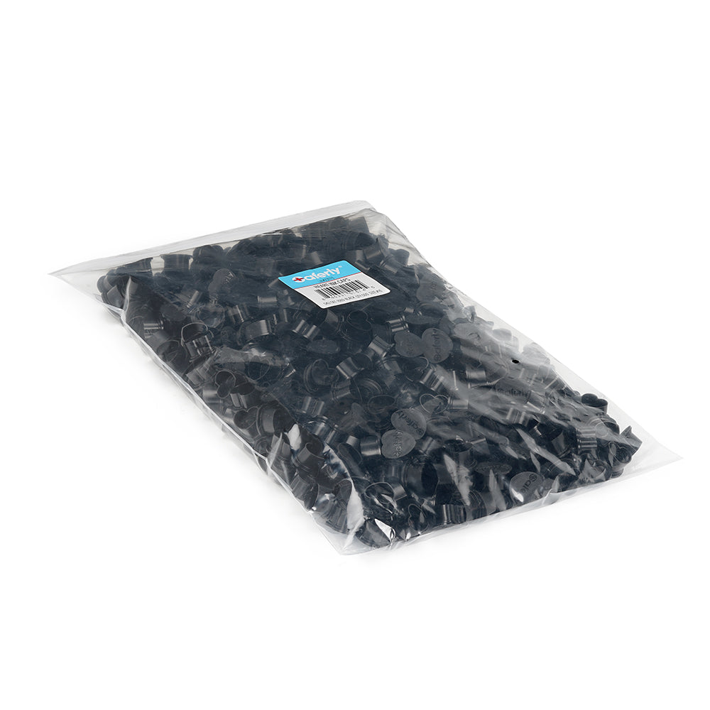 Saferly Heart Ink Caps — Bag of 500 — Pick Color and Size - Ultimate Tattoo Supply