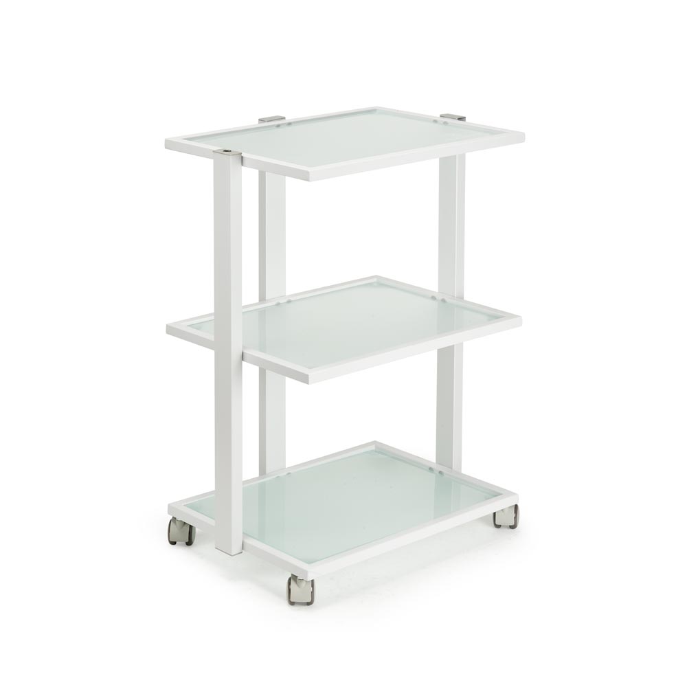 Fellowship Rolling Cart — White - Ultimate Tattoo Supply