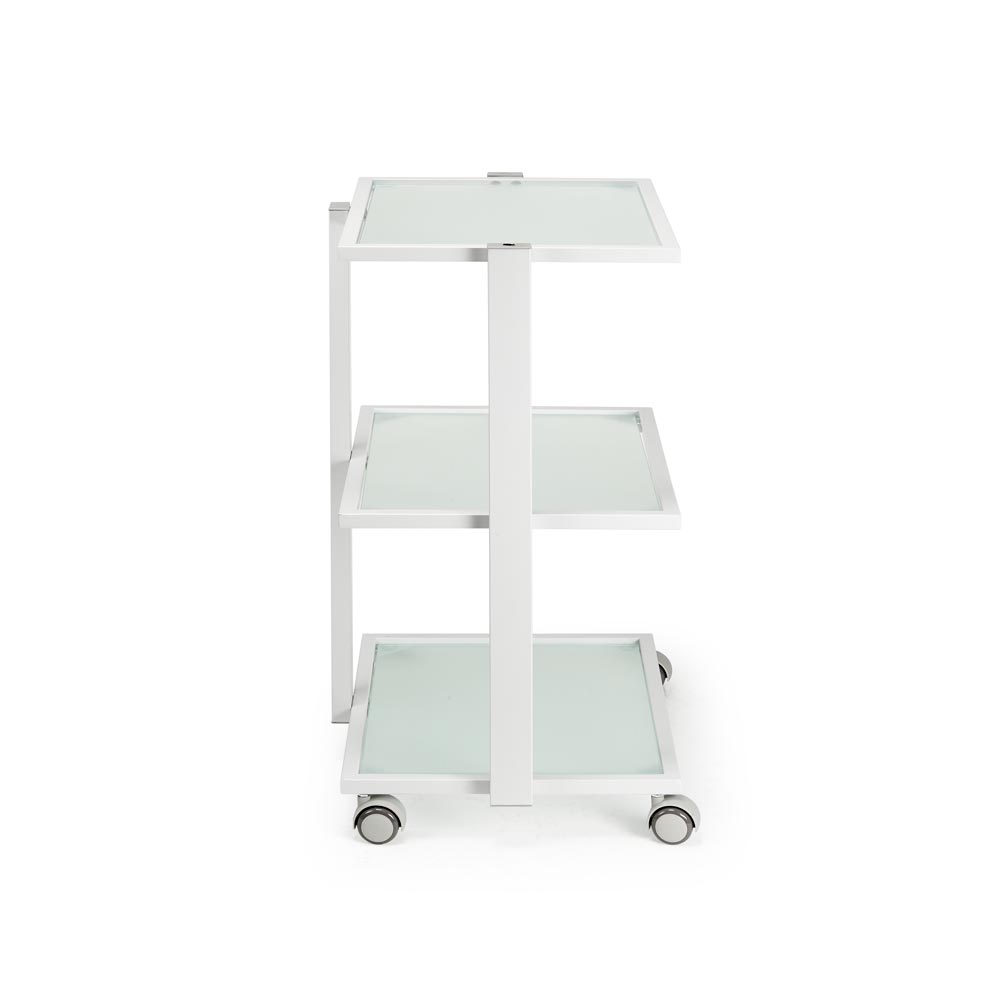 Fellowship Rolling Cart — White - Ultimate Tattoo Supply