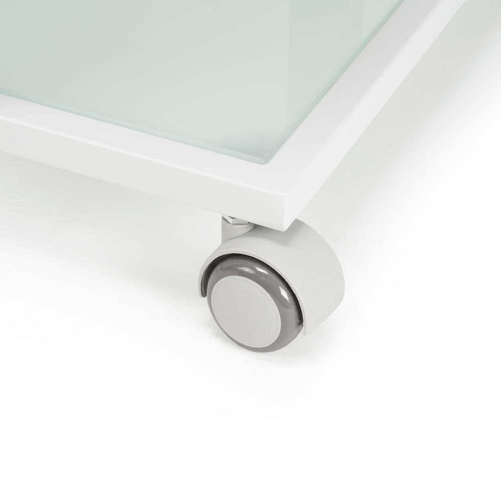 Fellowship Rolling Cart — White - Ultimate Tattoo Supply