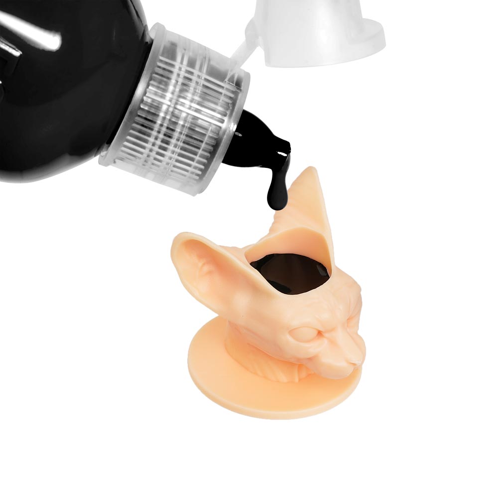 Saferly Sphynx Cat Ink Caps — Size #16 (Large) — Bag of 100 — Pick Color - Ultimate Tattoo Supply