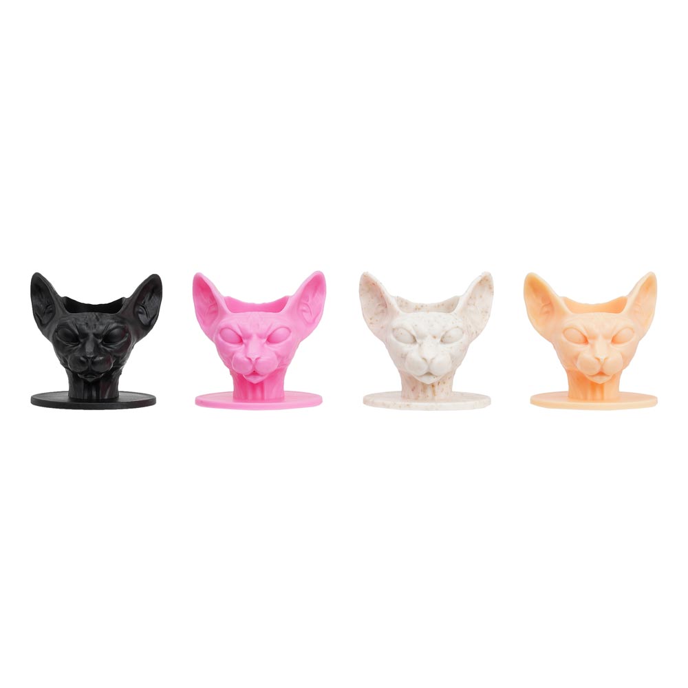 Saferly Sphynx Cat Ink Caps — Size #16 (Large) — Bag of 100 — Pick Color - Ultimate Tattoo Supply