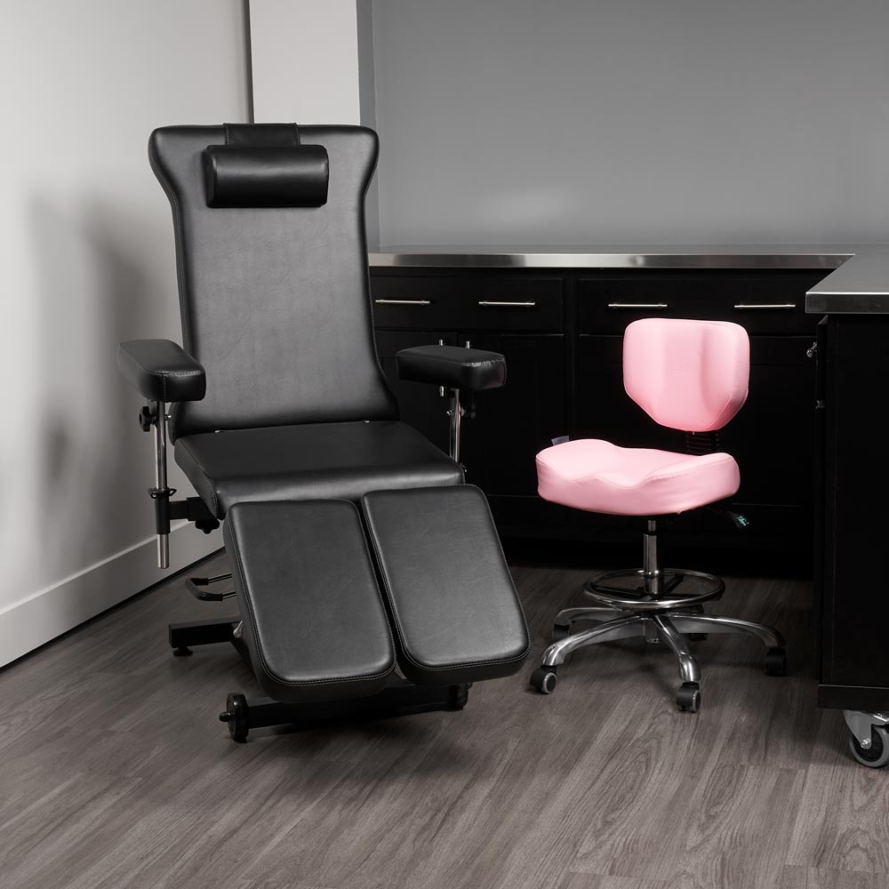 Fellowship Pink Artist Chair — Model 9942 - Ultimate Tattoo Supply