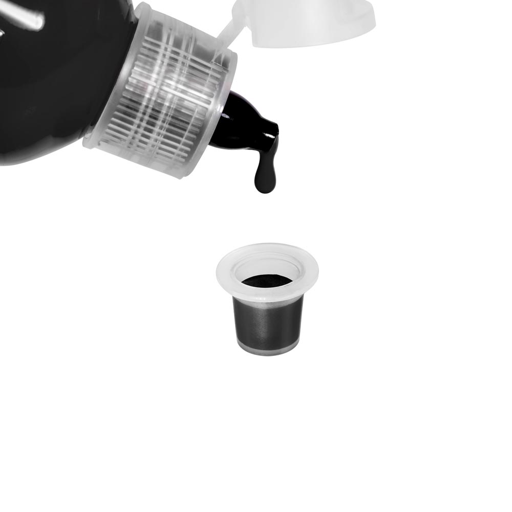 Saferly Tattoo Ink Cups — Bag of 1000— Pick Size - Ultimate Tattoo Supply