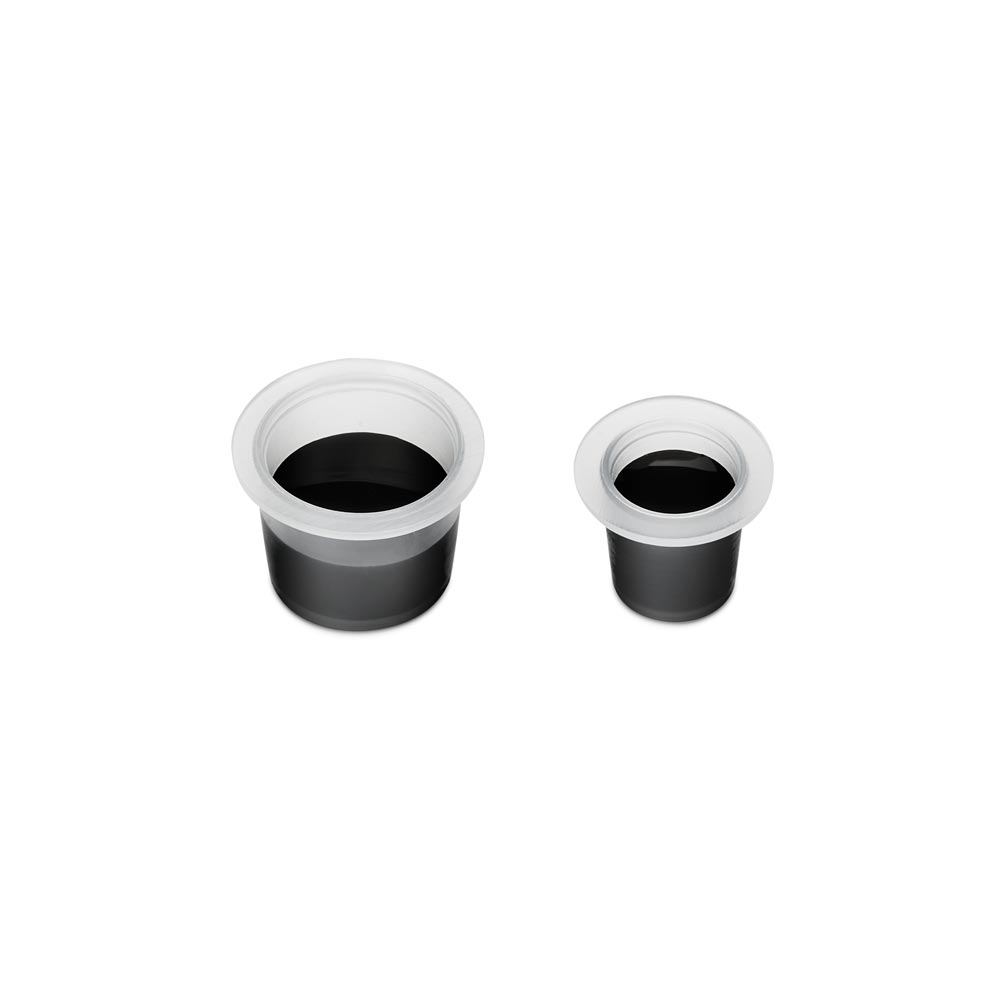Saferly Tattoo Ink Cups — Bag of 1000— Pick Size - Ultimate Tattoo Supply