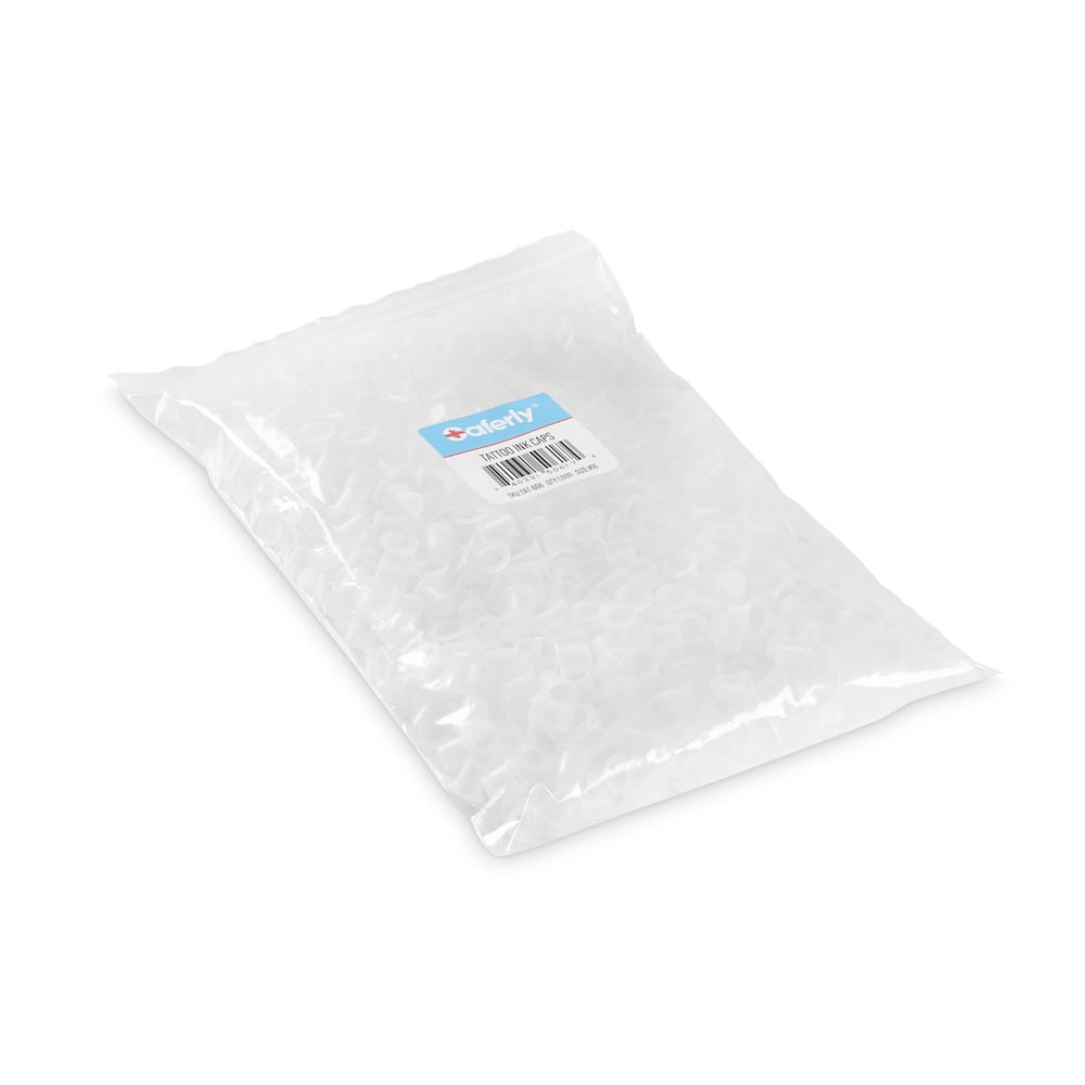 Saferly Tattoo Ink Cups — Size #16 (Large) — Bag of 1000 - Ultimate Tattoo Supply