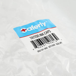 500 Saferly Ink Cups for Tattoo Ink — Pick Size - Ultimate Tattoo Supply