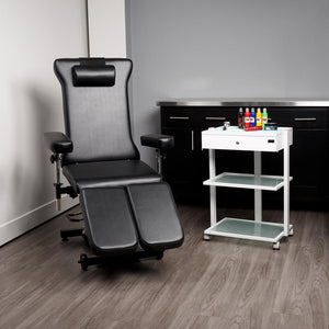 Fellowship Locking Cabinet for Rolling Cart — White - Ultimate Tattoo Supply
