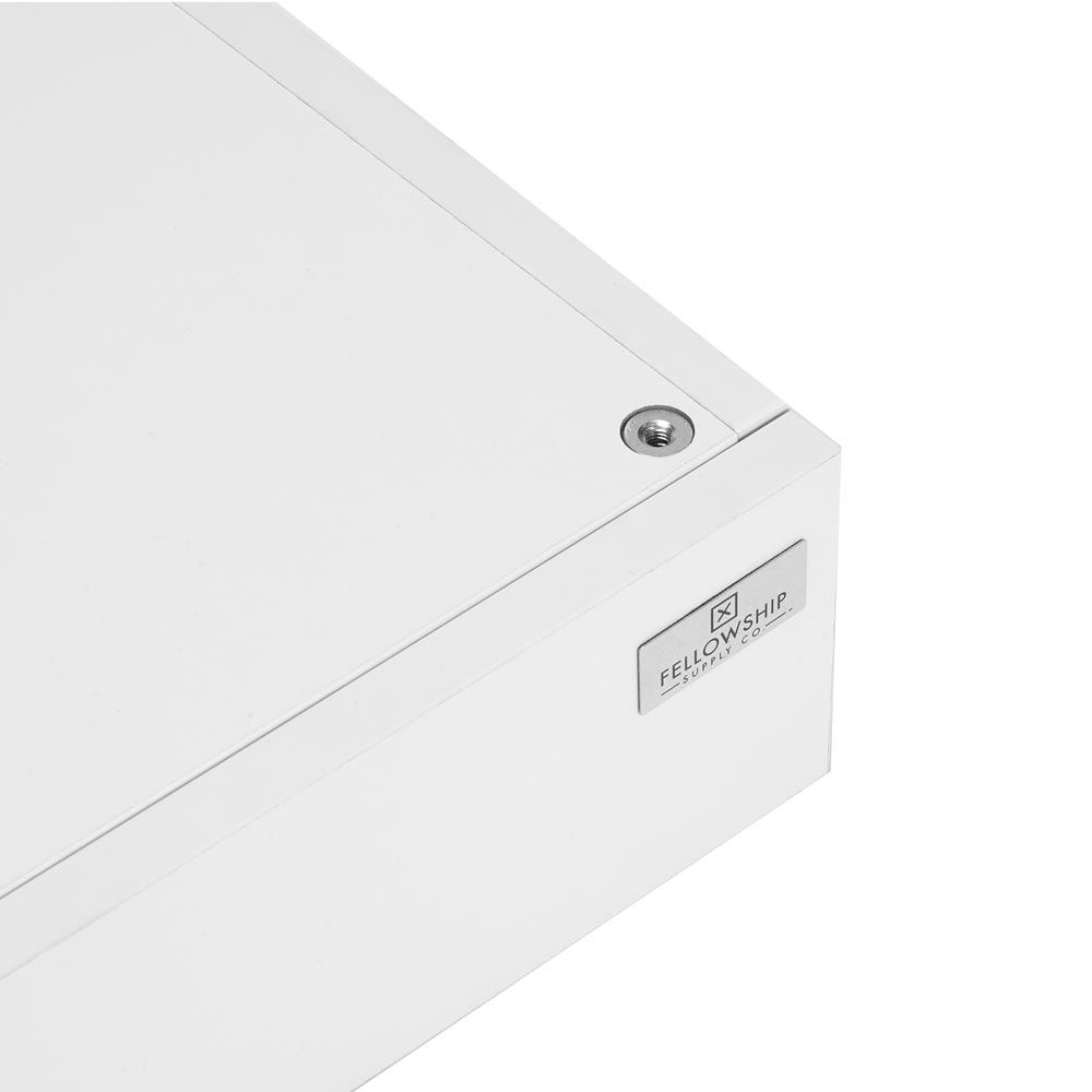 Fellowship Locking Cabinet for Rolling Cart — White - Ultimate Tattoo Supply