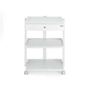 Fellowship Locking Cabinet for Rolling Cart — White - Ultimate Tattoo Supply