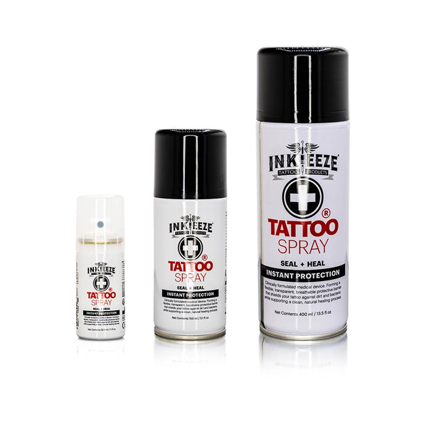 INK-EEZE Tattoo Spray - Ultimate Tattoo Supply
