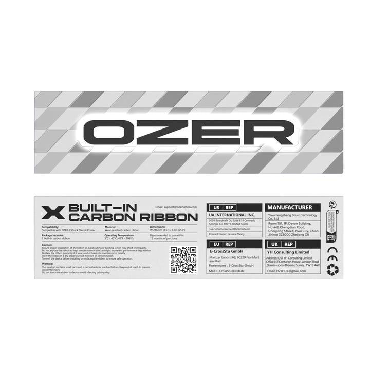OZER X Carbon Ribbon - Ultimate Tattoo Supply