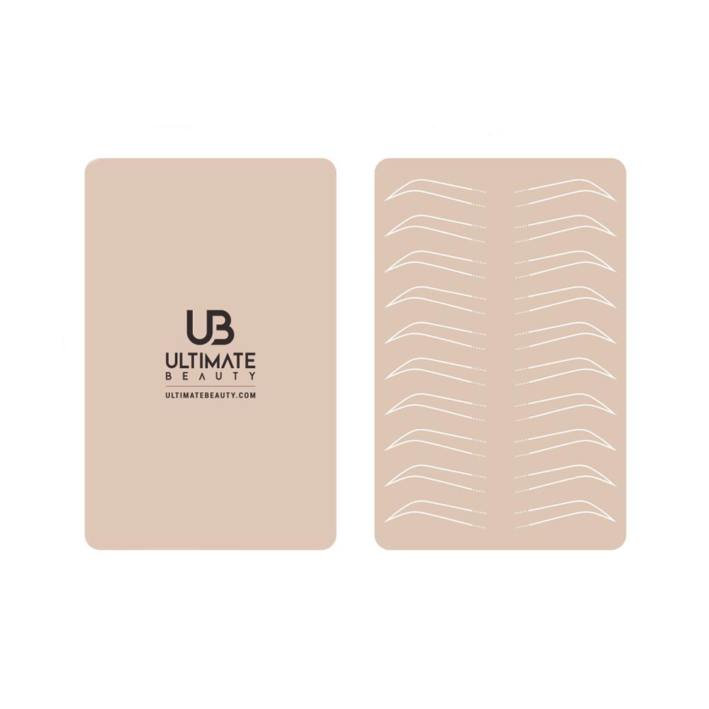 Ultimate Beauty Ombre Powder Brows Practice Skin - Ultimate Tattoo Supply