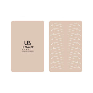 Ultimate Beauty Ombre Powder Brows Practice Skin - Ultimate Tattoo Supply
