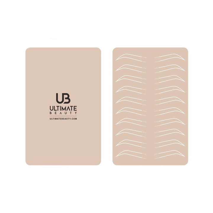 Ultimate Beauty Ombre Powder Brows Practice Skin - Ultimate Tattoo SupplyUltimate Beauty Ombre Powder Brows Practice Skin
