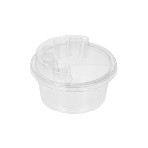 Saferly Cartridge Cups — Box of 50 Rinse Cups + 50 Cartridge Holder Lids - Ultimate Tattoo Supply