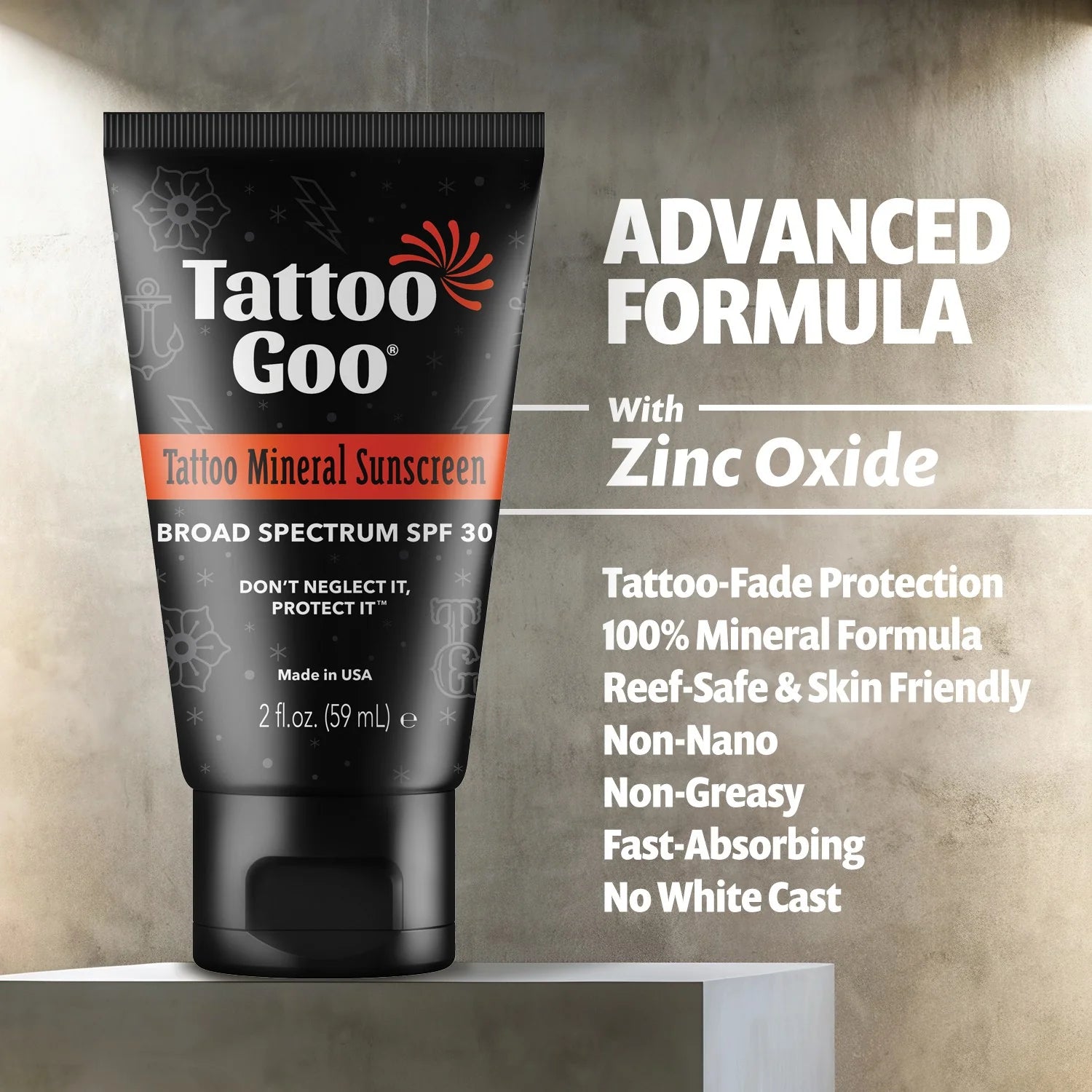 Tattoo Goo Mineral Sunscreen - Ultimate Tattoo Supply