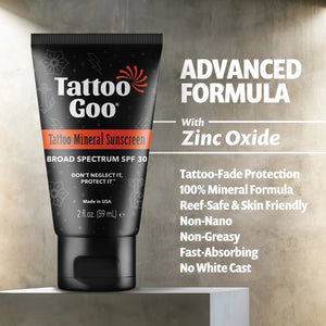 Tattoo Goo Mineral Sunscreen - Ultimate Tattoo Supply