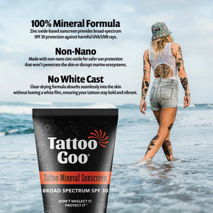 Tattoo Goo Mineral Sunscreen - Ultimate Tattoo Supply