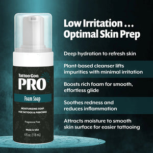 Tattoo Goo Pro Foam Soap - Ultimate Tattoo Supply