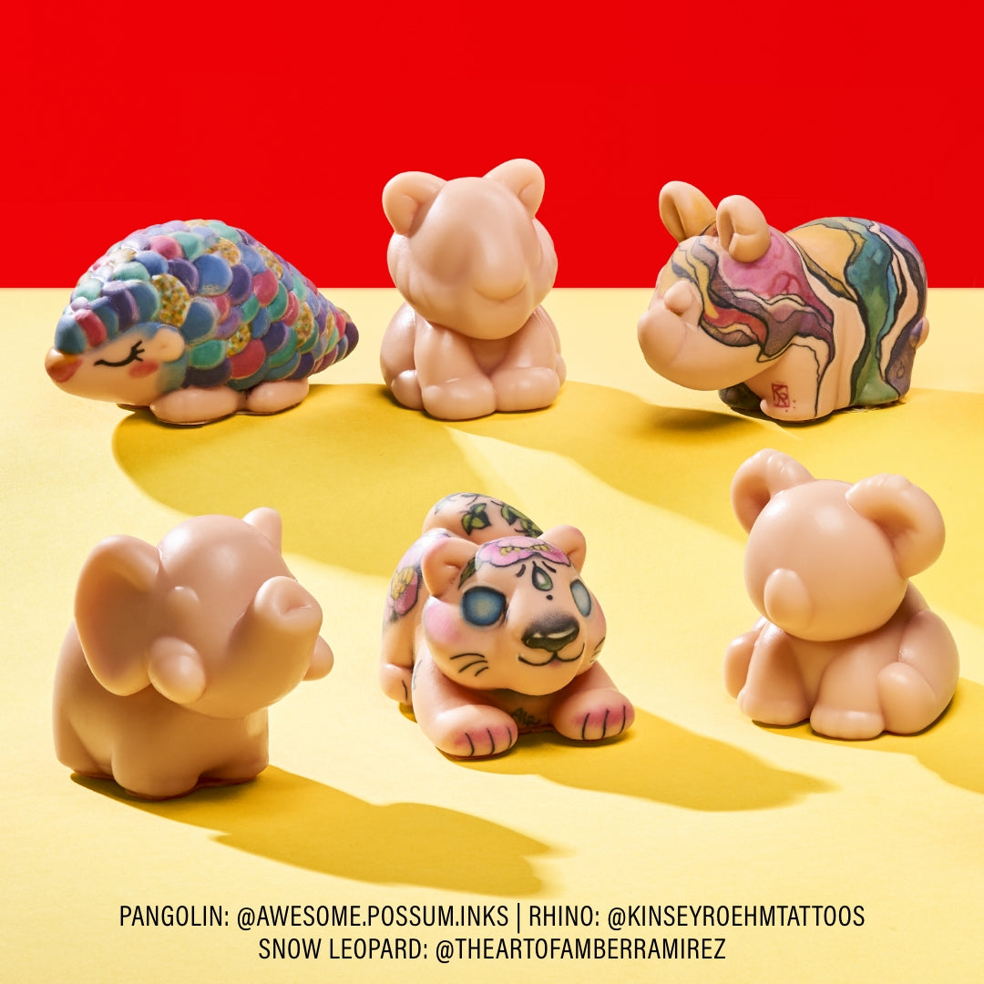 A Pound of Flesh Mini Animals: Zoo Edition — Single — Pick a Critter - Ultimate Tattoo Supply