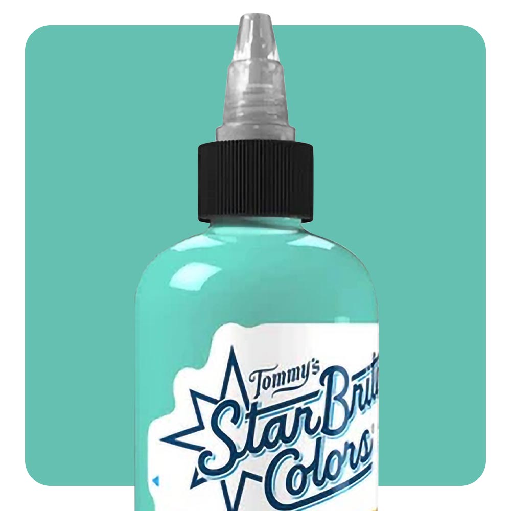 StarBrite Colors Tattoo Ink by Tommy’s Supplies – Teal – Pick Your Size - Ultimate Tattoo Supply