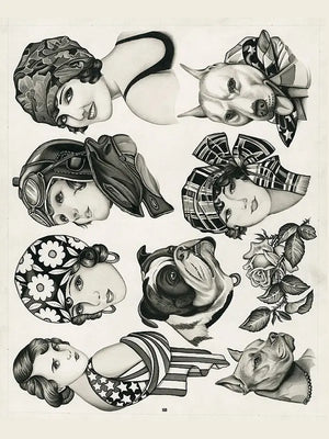 Echoes of Time — 25 Years of Tattoo Art — Hardcover Book + Travel Tool Book - Ultimate Tattoo Supply