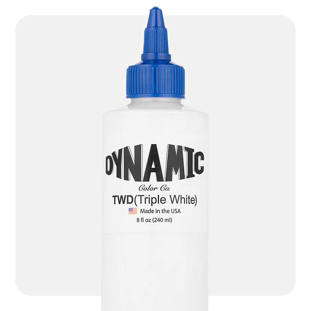 Dynamic Triple White - 8oz. Bottle - Ultimate Tattoo Supply