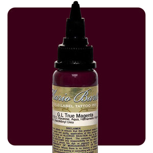True Magenta Mario Barth Gold Label — Intenze Tattoo Ink — 1oz Bottle - Ultimate Tattoo Supply