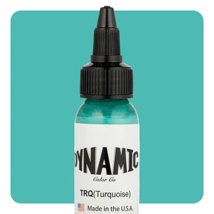 Dynamic Turquoise Tattoo Ink - 1oz. Bottle - Painful Pleasures
