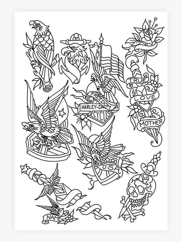 Echoes of Time — 25 Years of Tattoo Art — Hardcover Book + Travel Tool Book - Ultimate Tattoo Supply