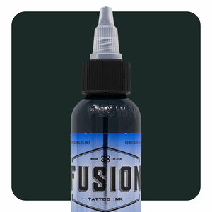 Gradient Green with White 4-Pack — Fusion Tattoo Ink — 1oz - Ultimate Tattoo Supply
