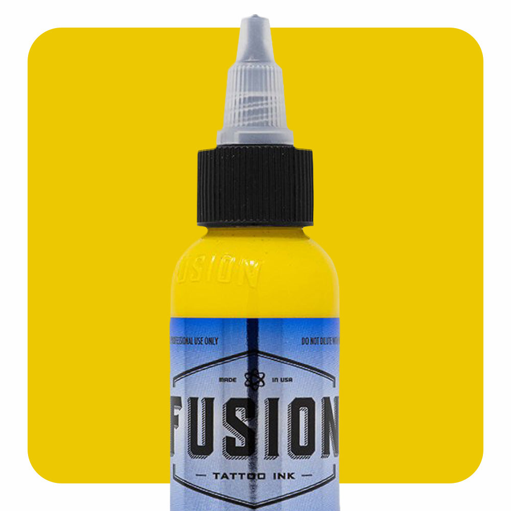 Gradient Yellow 3-Pack — Fusion Tattoo Ink — 1oz - Ultimate Tattoo Supply