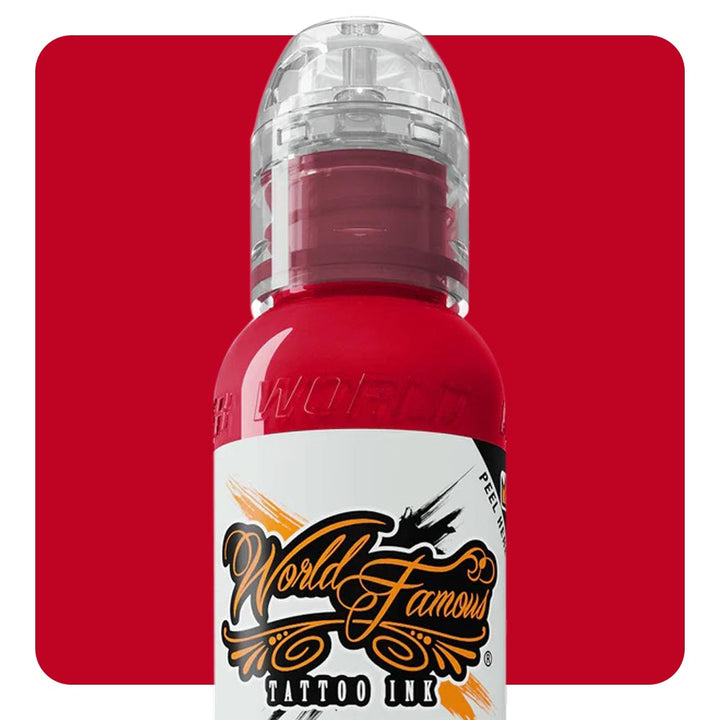 World Famous - United Ink Red - Ultimate Tattoo Supply