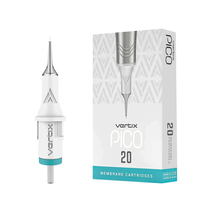 (3) VERTIX PICO PMU MEMBRANE CARTRIDGE NEEDLES - 20 PK - Ultimate Tattoo Supply