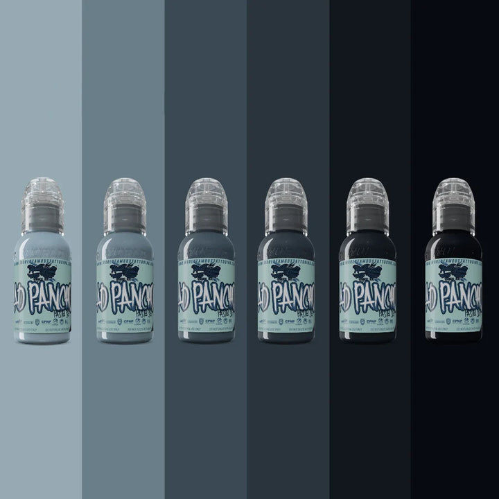 A.D. Pancho Pastel Grey Set - Ultimate Tattoo Supply