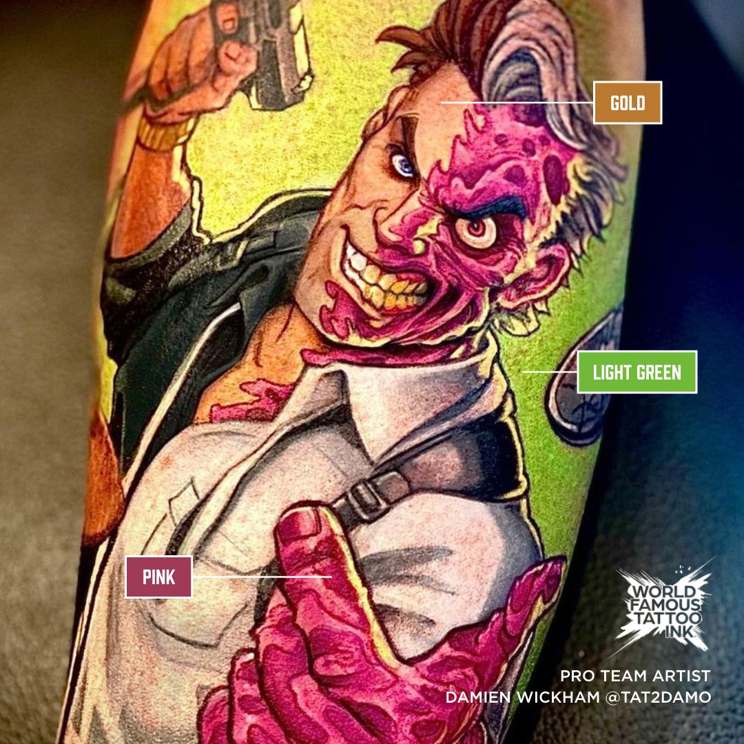 A.D. Pancho Proteam Color - Pink - World Famous Tattoo Ink
