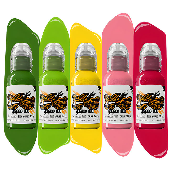 World Famous Botanical Mini Set — 5 1oz Bottles - Ultimate Tattoo Supply