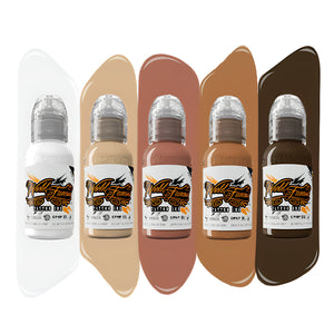 World Famous Portrait Mini Set — 5 1oz Bottles - Ultimate Tattoo Supply