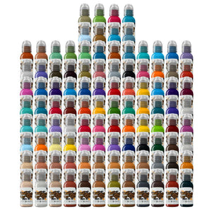 104 Color Set — World Famous Tattoo Ink — 1oz - Ultimate Tattoo Supply
