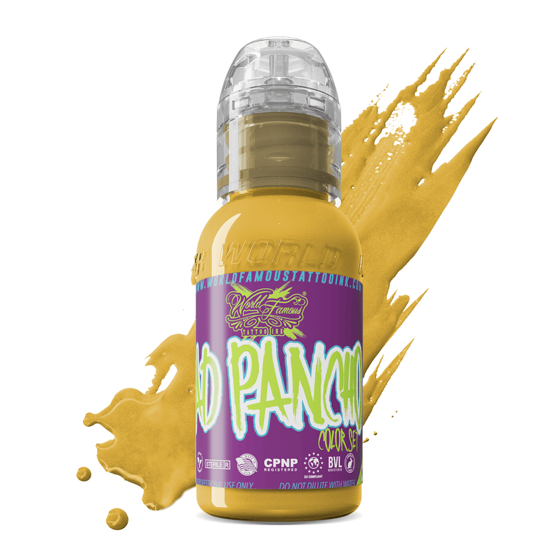 A.D. Pancho Proteam Color - Light Yellow - World Famous Tattoo Ink