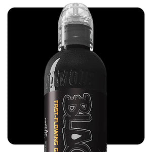 Blackout — World Famous Tattoo Ink — Pick Size - Ultimate Tattoo Supply