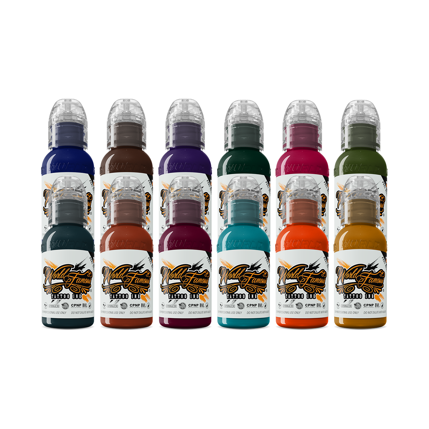 Jay Freestyle Watercolor Ink Set – Ultimate Tattoo Supply
