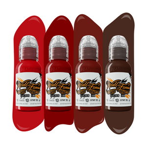 Maks Kornev's Blood Color Set - Ultimate Tattoo Supply