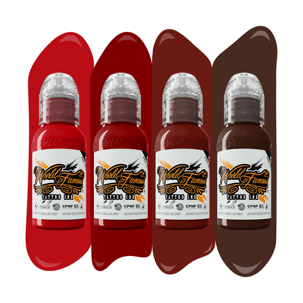 Maks Kornev's Blood Color Set – Ultimate Tattoo Supply