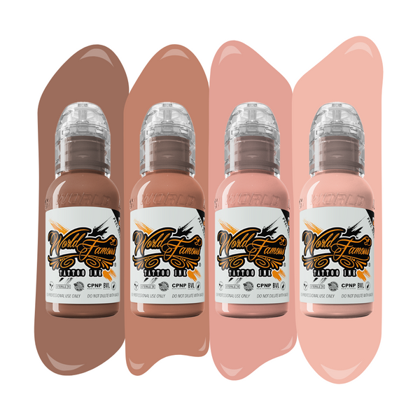 Maks Kornev's Pink Skintone Set – Ultimate Tattoo Supply