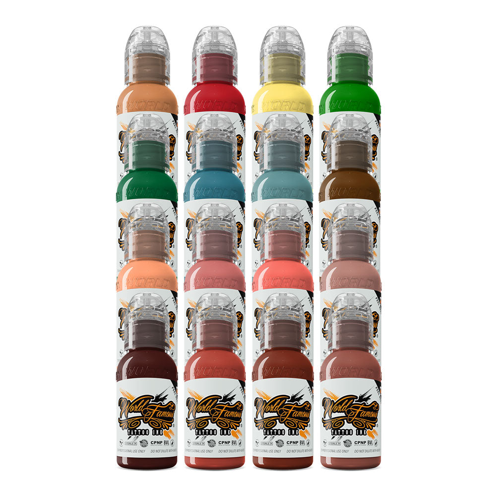 Colorful Ink Set Oleg Shepelenko Realism Color Ink Set – Ultimate Tattoo Supply