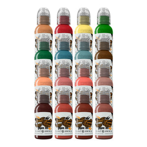 Oleg Shepelenko Realism Color Ink Set - Ultimate Tattoo Supply